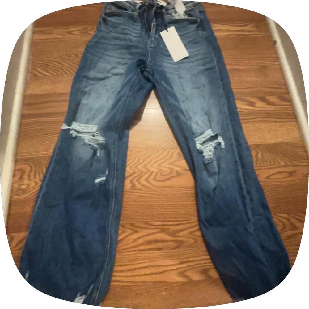 Mica Denim super high wide leg jeans in size 27 #widelegjeans #denim